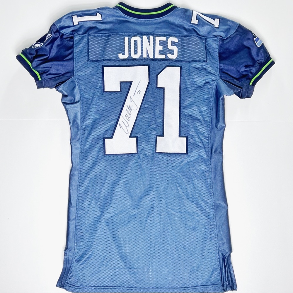 Walter Jones autographed jersey